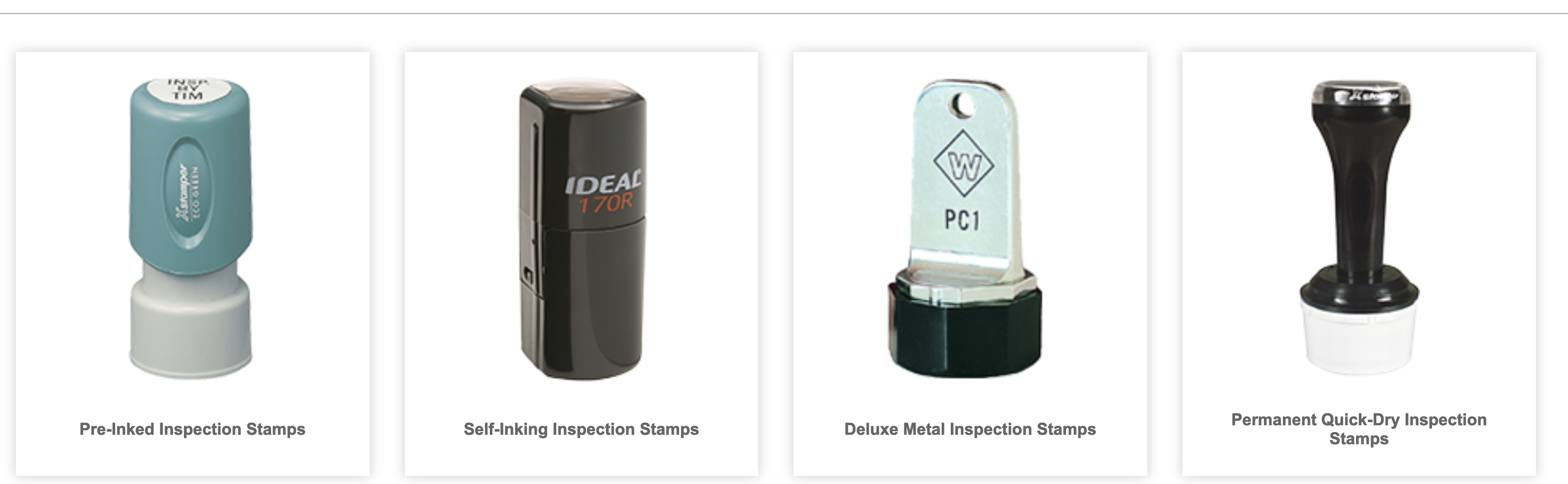 Specialized Rubber Stamps by Industry