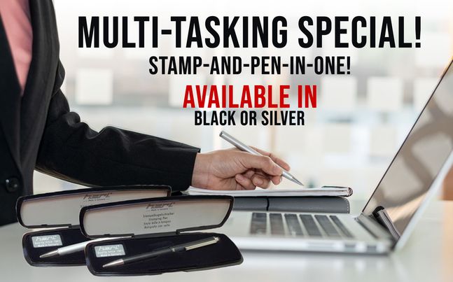 Versatile, Compact signature stamp pens Options 